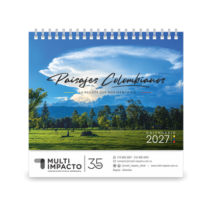 H06-1  - Calendario Paisajes Colombianos