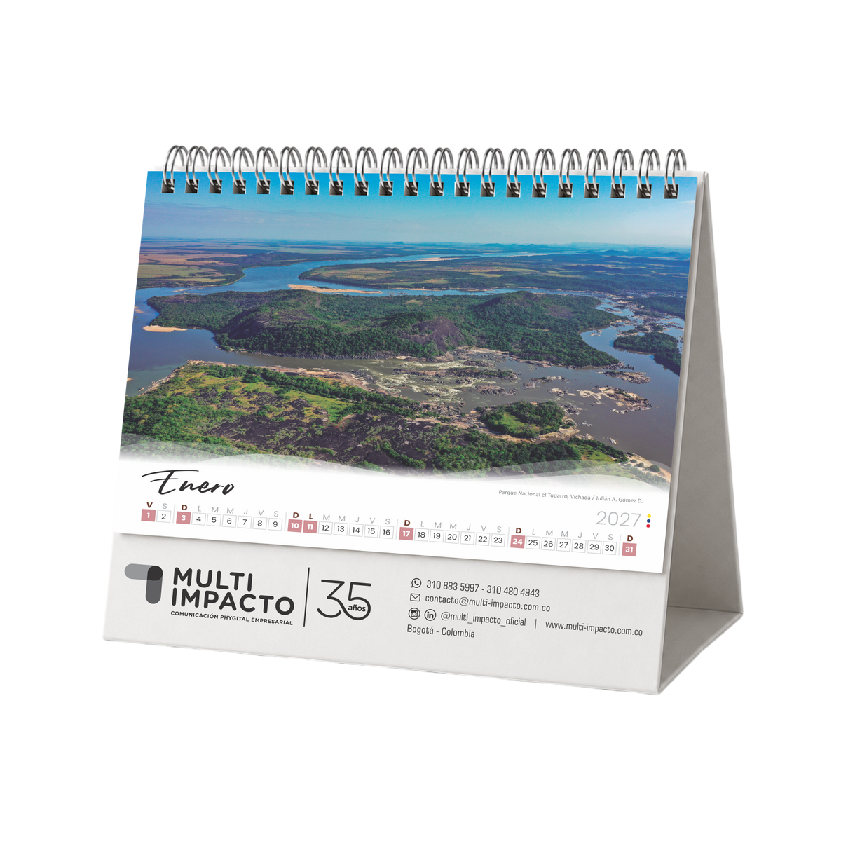 H06-1  - Calendario Paisajes Colombianos