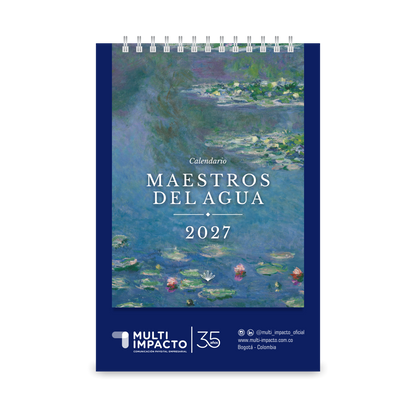 H06-2 - Calendario de Arte Universal — Maestros del Agua