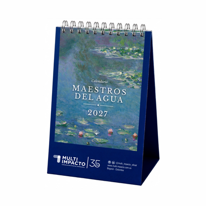 H06-2 - Calendario de Arte Universal — Maestros del Agua