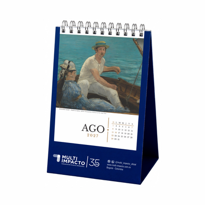 H06-2 - Calendario de Arte Universal — Maestros del Agua