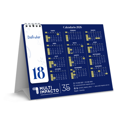 H09 - Calendario Numérico de Escritorio