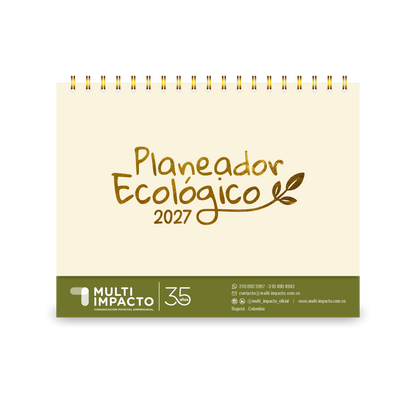 H14 - Planeador Anillado Ecológico de Escritorio