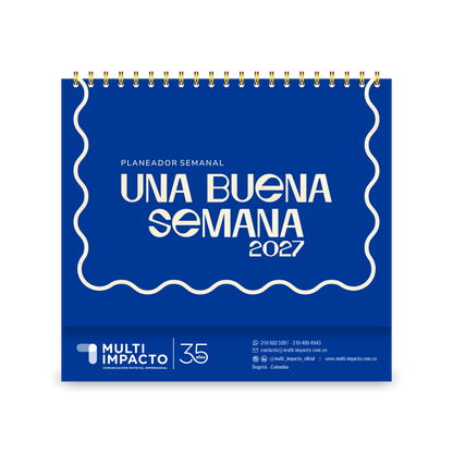 MV3 - Mini Planeador Semanal y Mensual Anillado