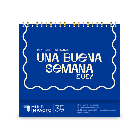 MV3 - Mini Planeador Semanal y Mensual Anillado
