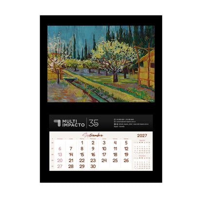 N03 - Calendario Decorativo de Pared