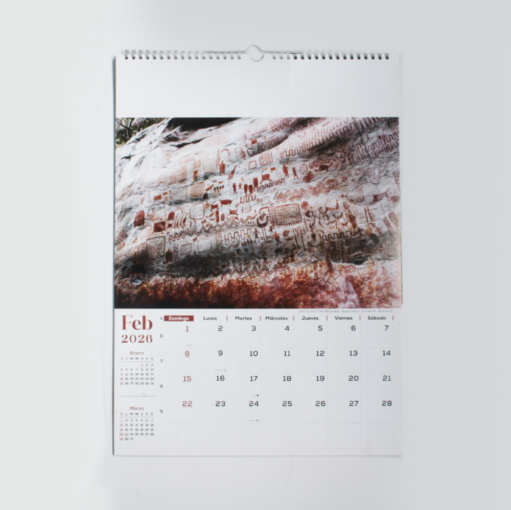 Calendario de pared Bella Colombia 2026 - Tierra adentro - Imagen 3