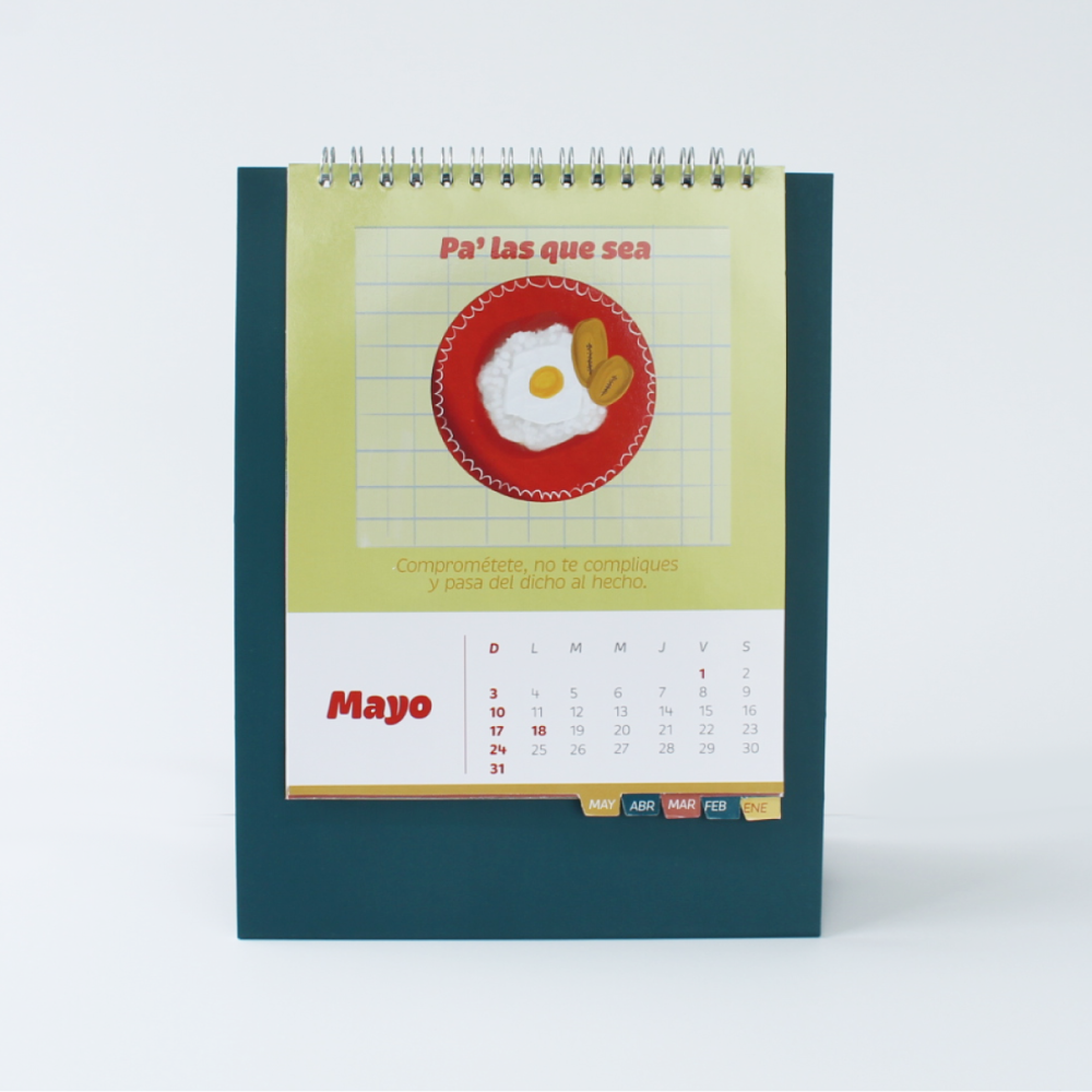 Calendario de escritorio 2026- Celebremos lo que somos - Imagen 3