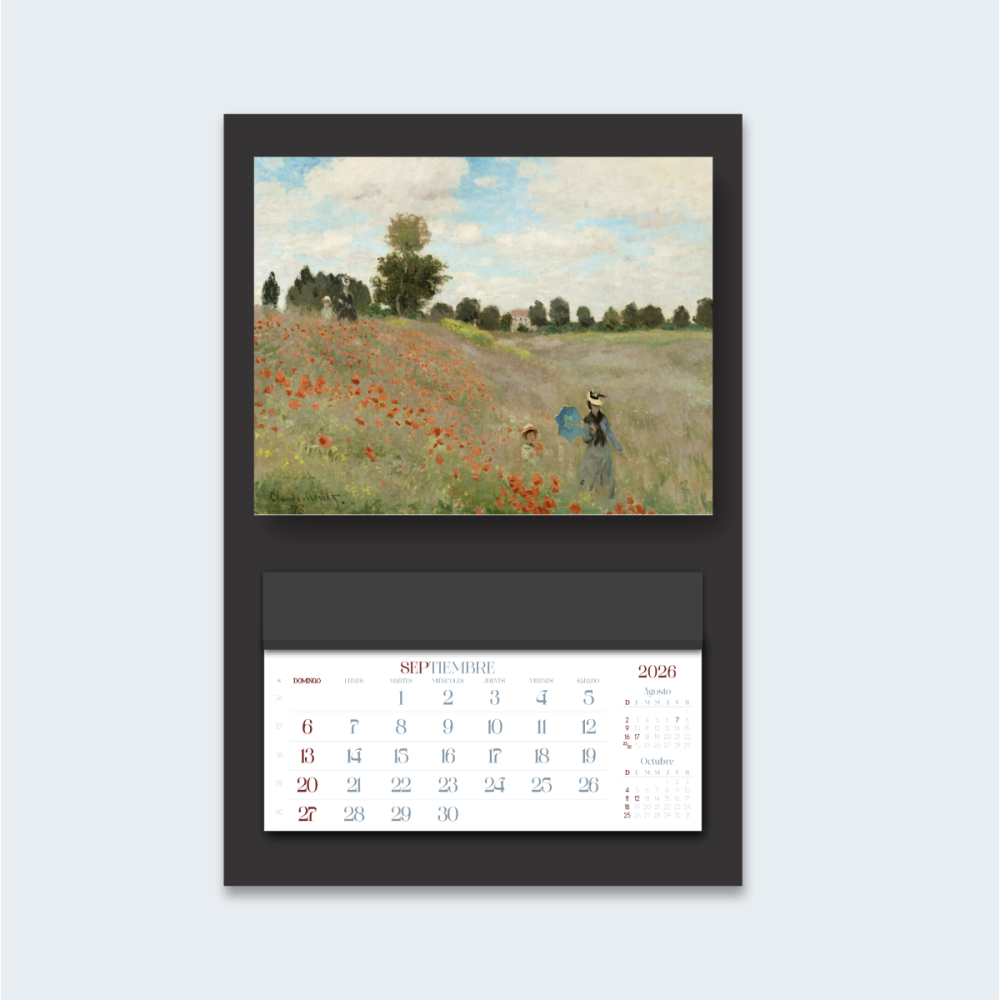 Calendario de pared 2026 - Arte decorativo - Imagen 2