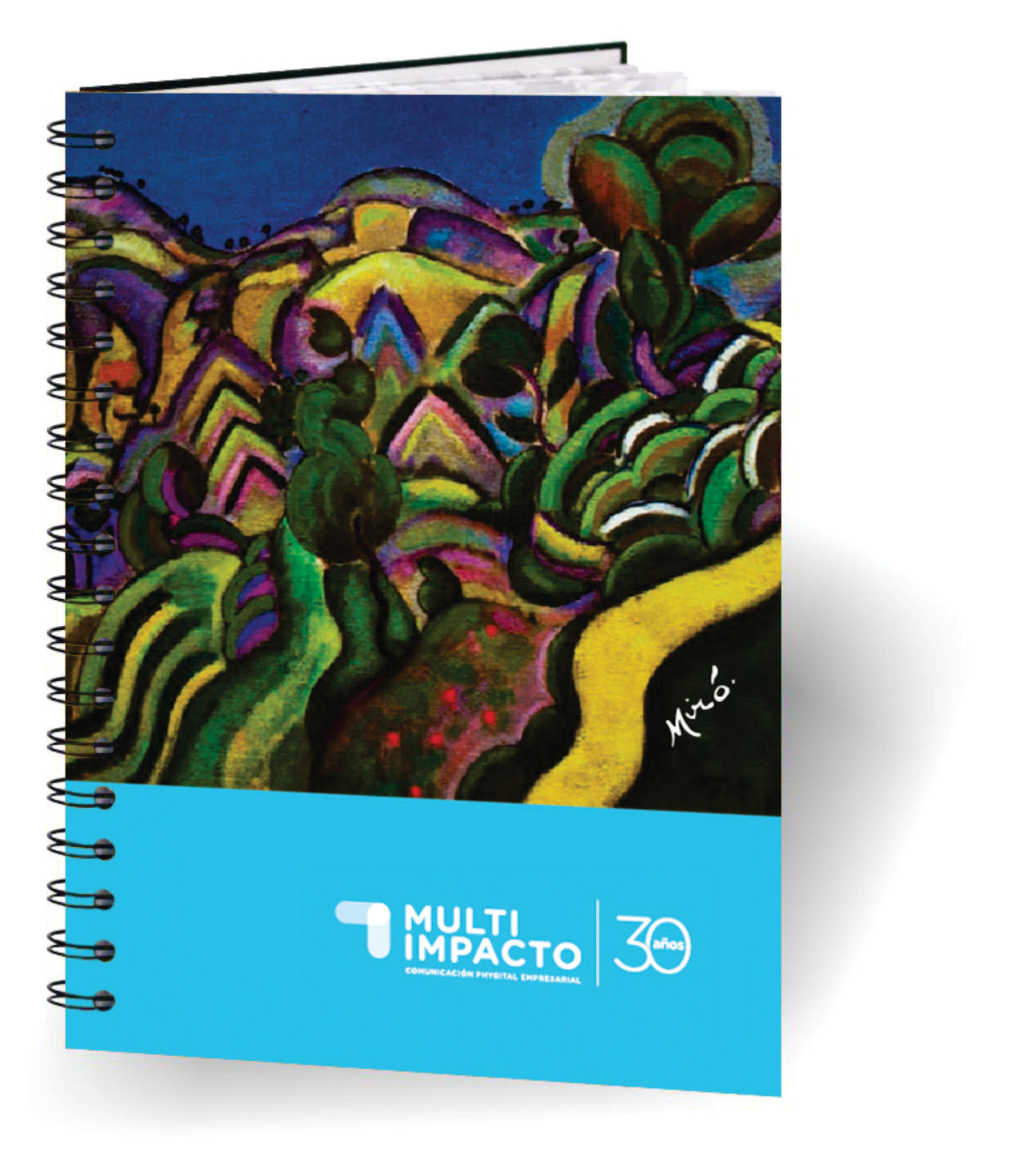 Cuaderno de Arte Miró 2023 — Multi-Impacto
