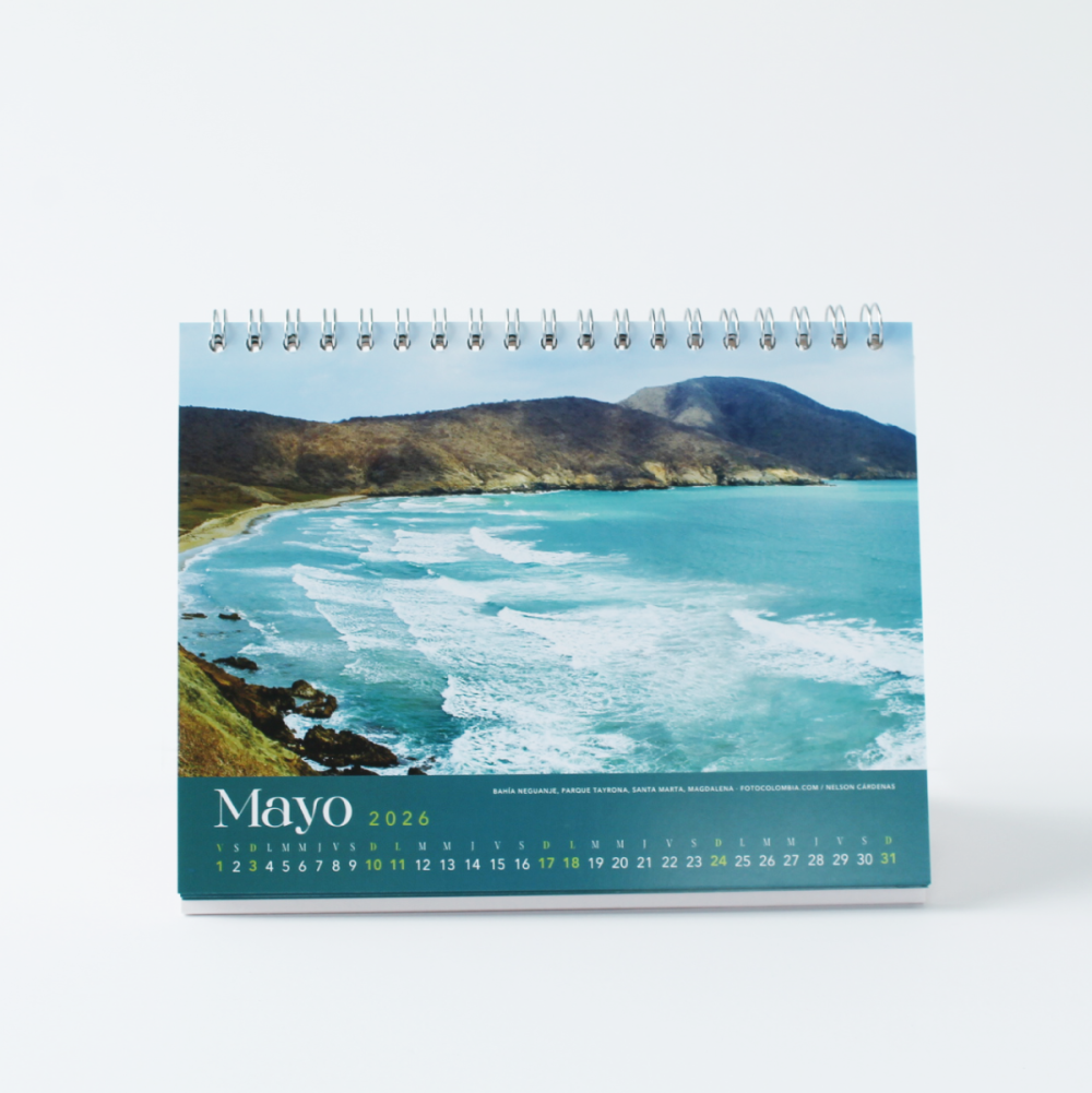 Calendario de escritorio 2026 - Paisajes Colombianos - Imagen 4