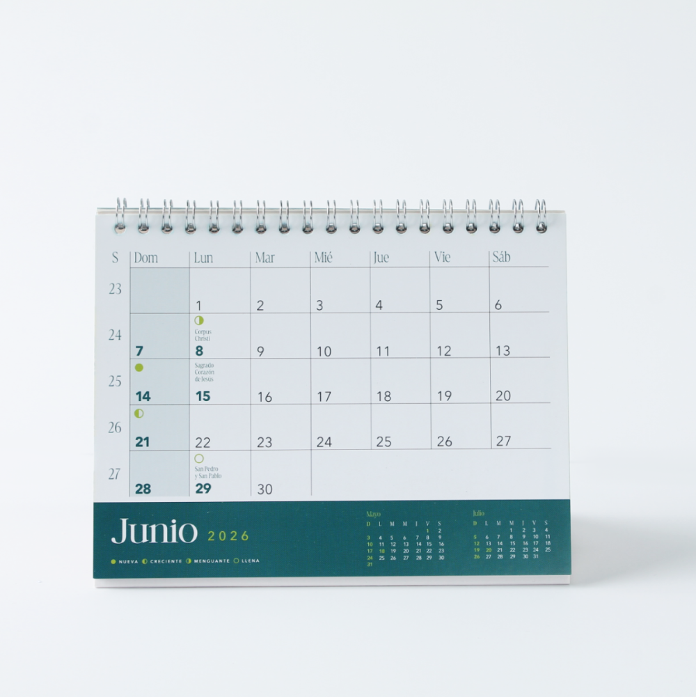 Calendario de escritorio 2026 - Paisajes Colombianos - Imagen 2