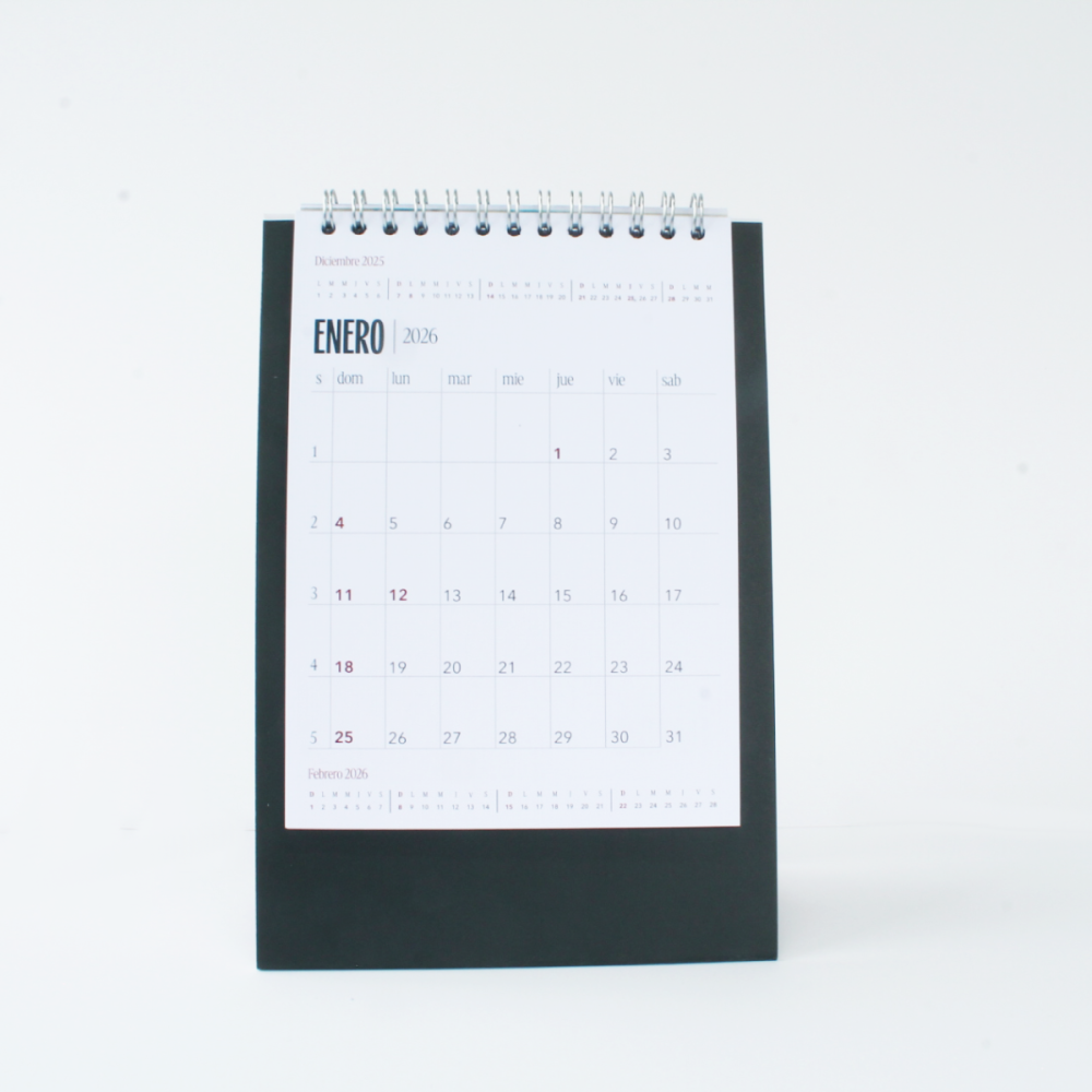 Calendario de escritorio 2026 - Arte Universal Claude Monet - Imagen 4